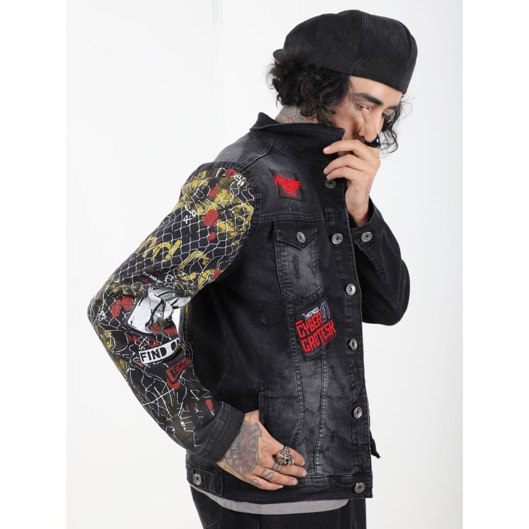 JETMAN Denim Jacket | The Urban Clothing Shop™