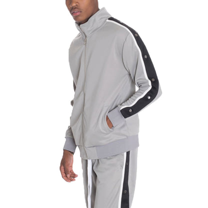 Snap Button Track Jacket | The Urban Clothing Shop™
