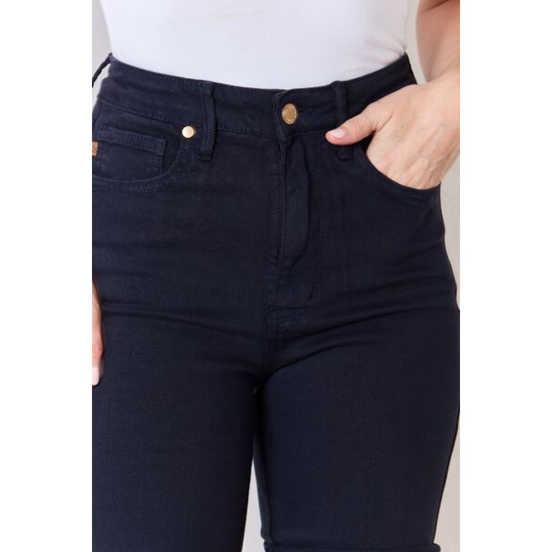 Judy Blue Full Size High Waist Tummy Control Bermuda Shorts | The Urban Clothing Shop™