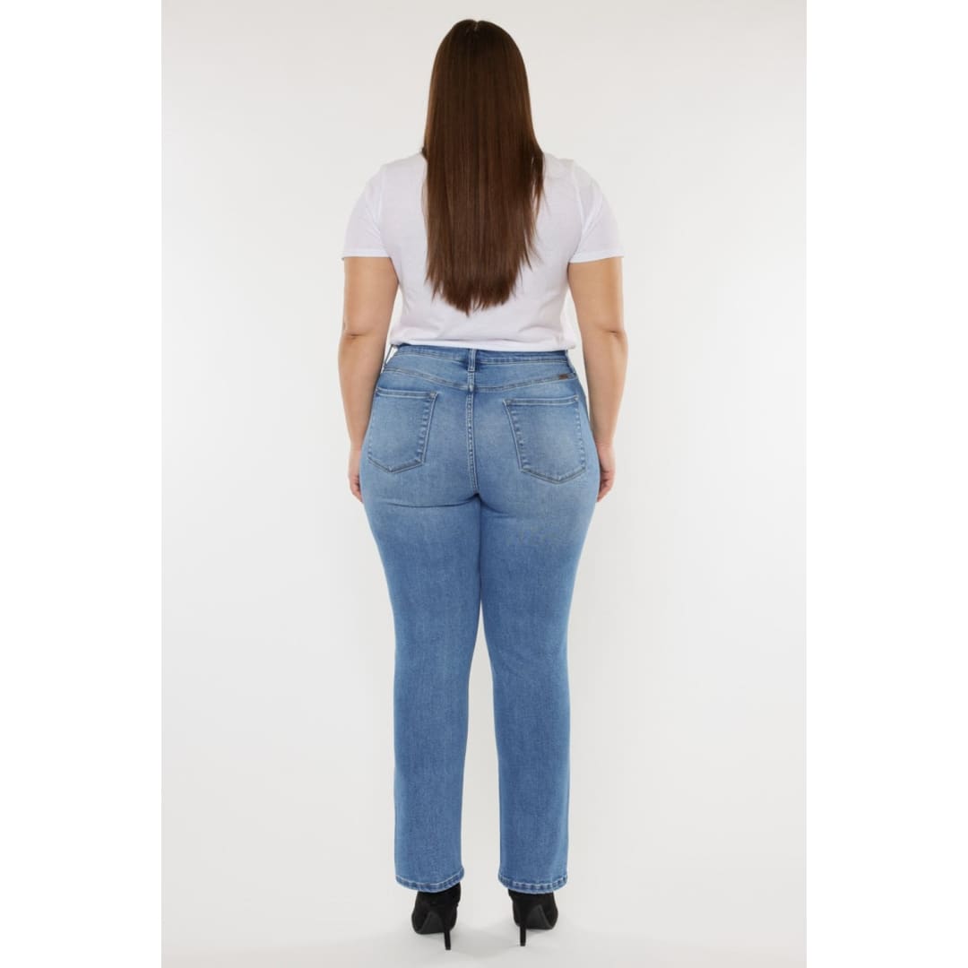 Kancan Full Size Cat’s Whiskers High Waist Jeans | The Urban Clothing Shop™