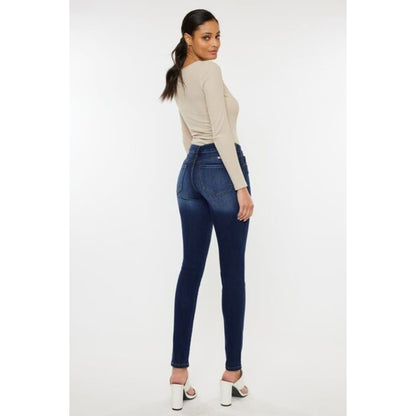 Kancan Mid Rise Gradient Skinny Jeans | The Urban Clothing Shop™