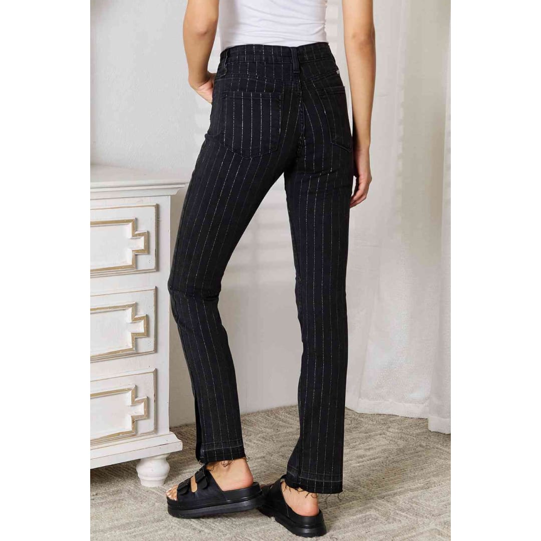 Kancan Striped Pants with Pockets | The Urban Clothing Shop™