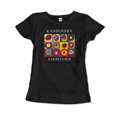 Kandinsky Farbstudie - Color Study, Squares with Concentric Circles, 1913 Artwork T-Shirt-1