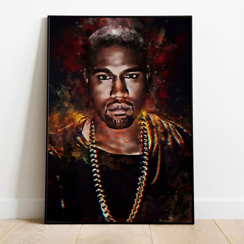 KANYE WEST Wall Poster | GVLLERY