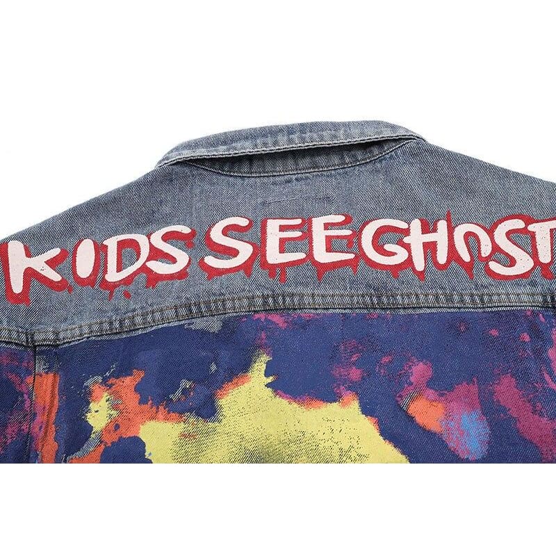 KIDS SEE GHOSTS Jean Jacket [In Store] | The Urban Clothing Shop™