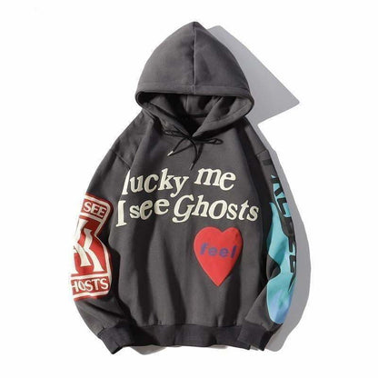 KIDS SEE GHOSTS Lucky Me I See Ghosts Hoodie [In Store] | The Urban Clothing Shop™