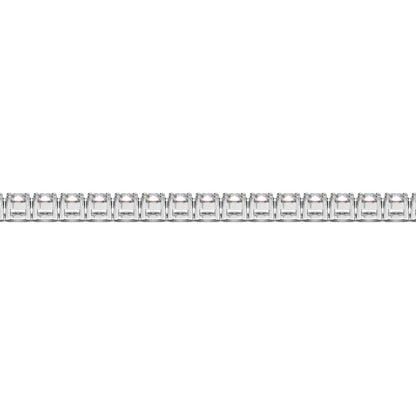 Lab Grown Round Diamond Tennis Bracelet in 14k White Gold (10 cctw F/G VS2/SI1) | Richard