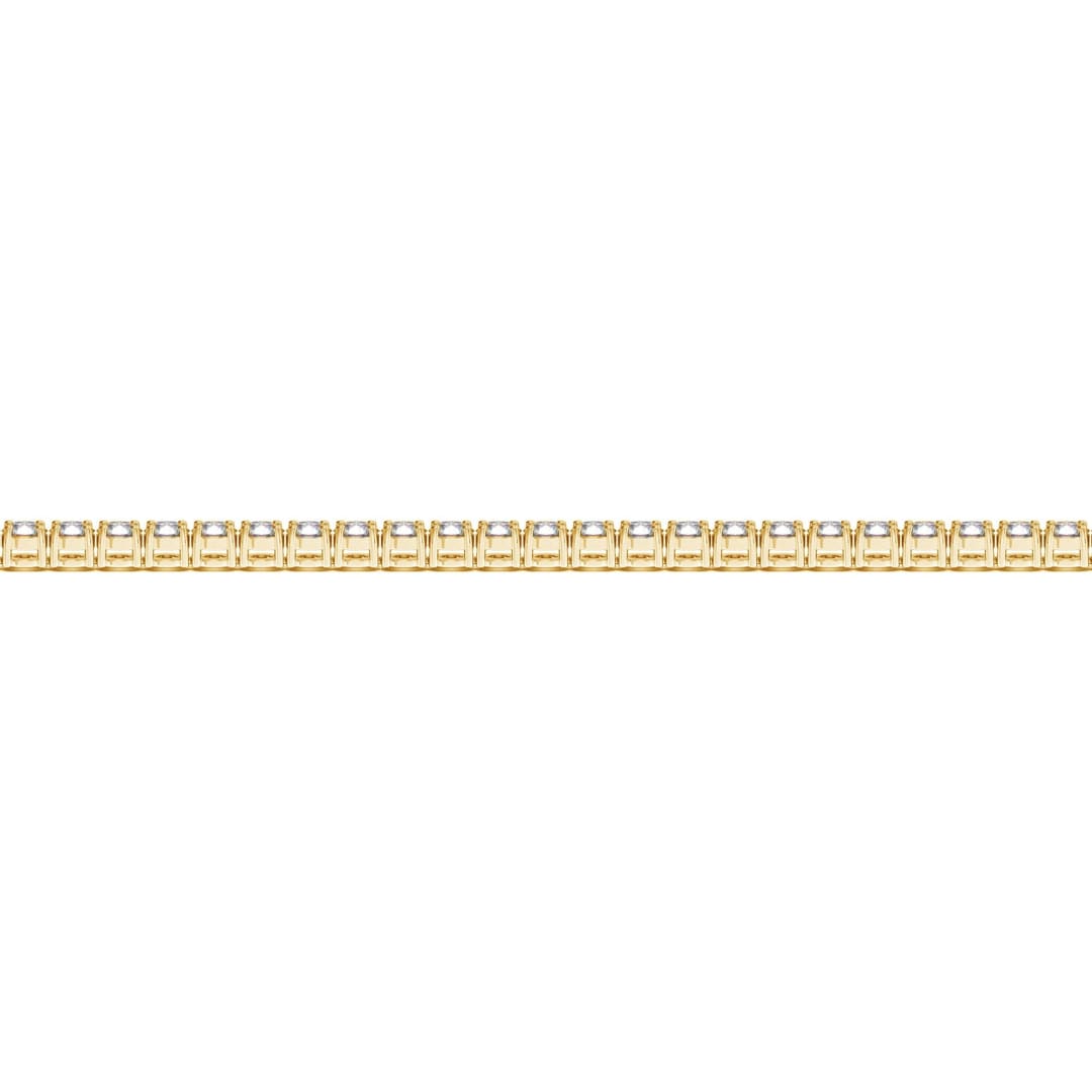 Lab Grown Round Diamond Tennis Bracelet in 14k Yellow Gold (2 cctw F/G VS2/SI1) | Richard