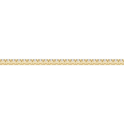 Lab Grown Round Diamond Tennis Bracelet in 14k Yellow Gold (2 cctw F/G VS2/SI1) | Richard