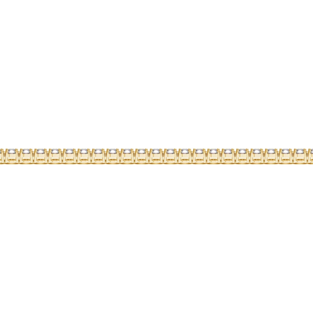 Lab Grown Round Diamond Tennis Bracelet in 14k Yellow Gold (3 cctw F/G VS2/SI1) | Richard