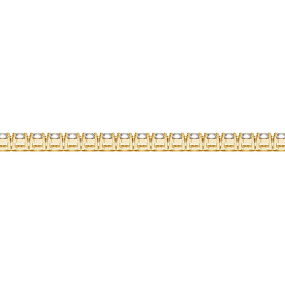 Lab Grown Round Diamond Tennis Bracelet in 14k Yellow Gold (6 cctw F/G VS2/SI1) | Richard
