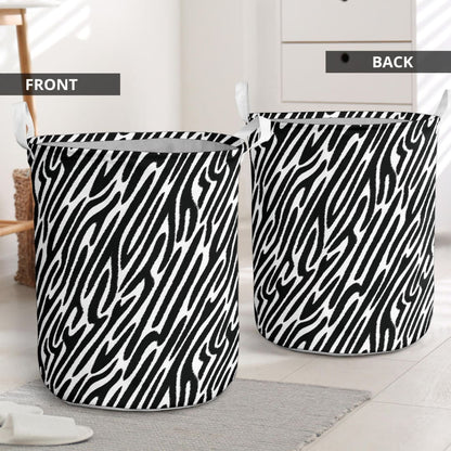 Laundry Basket Zebra Animal Print | The Urban Clothing Shop™