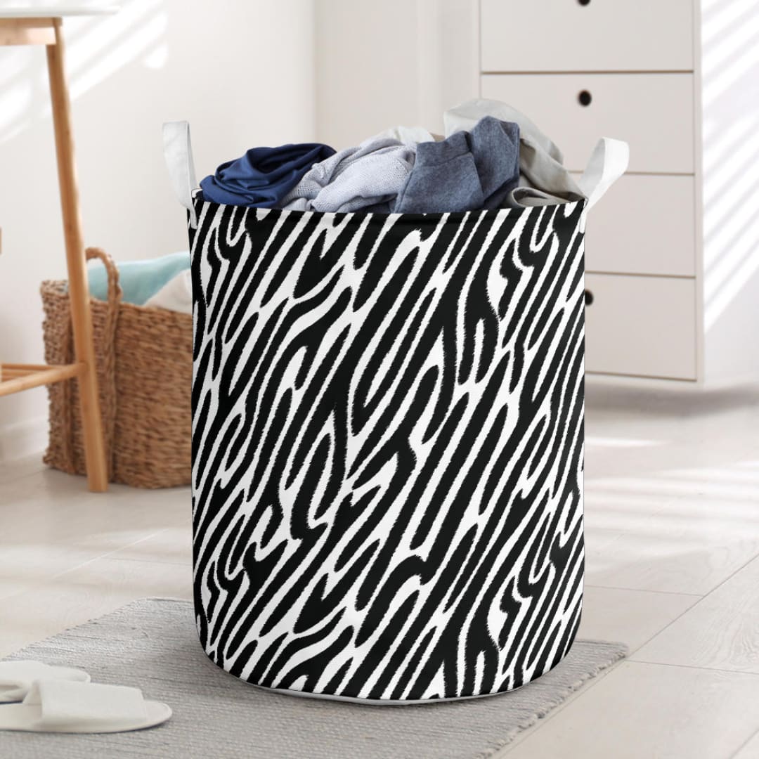 Laundry Basket Zebra Animal Print | The Urban Clothing Shop™