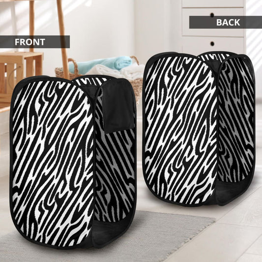 Laundry Hamper Zebra Animal Print | The Urban Clothing Shop™