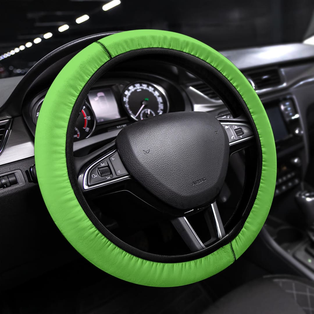 Light Green Steering Wheel Cover | The Urban Clothing Shop™