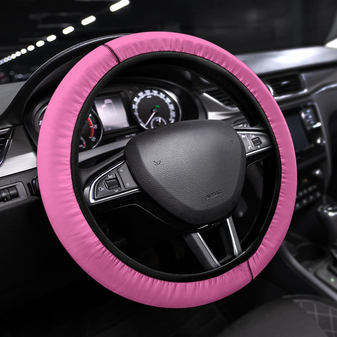 Light Pink Steering Wheel Cover | The Urban Clothing Shop™