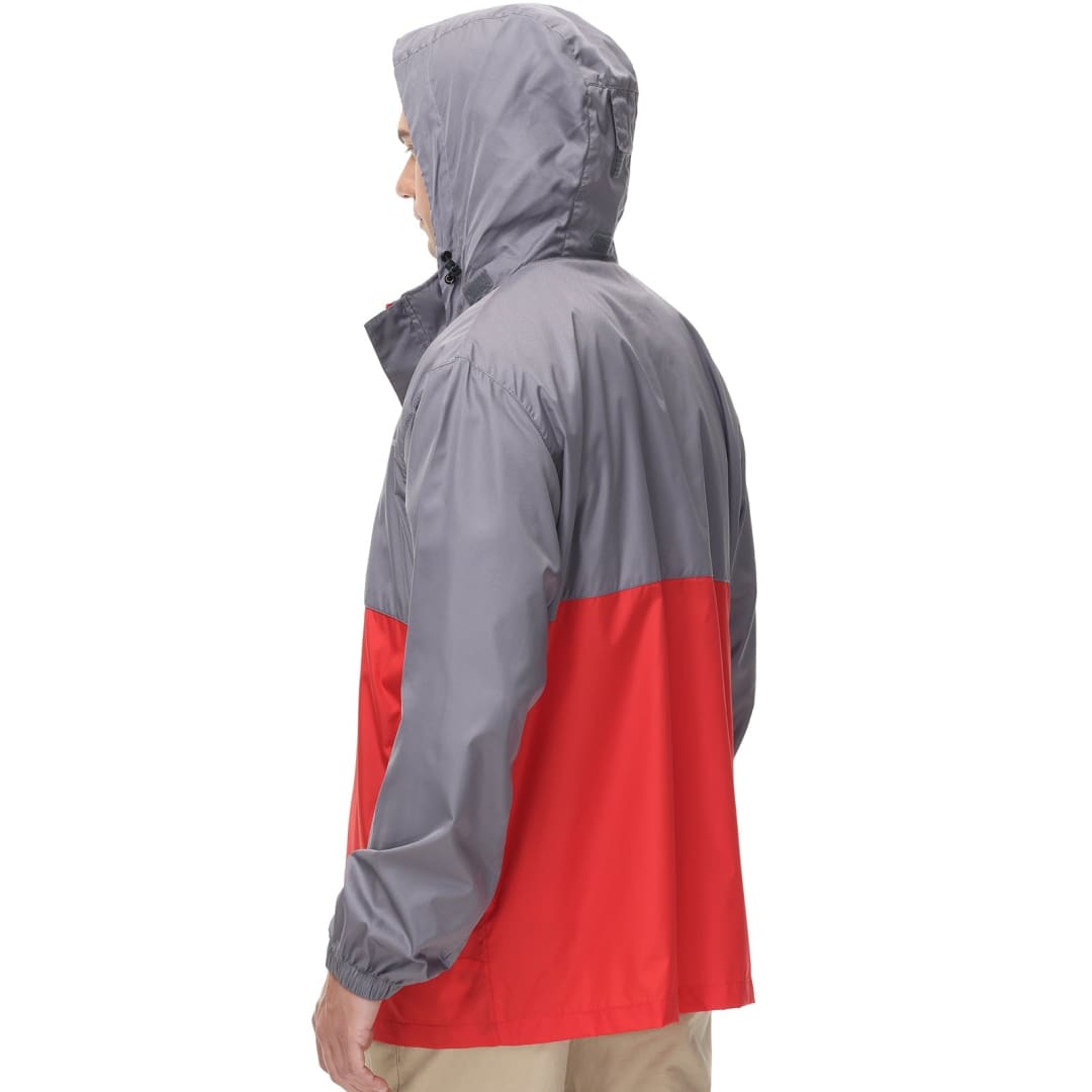 Lightbare Men’s Water Resistant Ripstop Rain Coat LB02M | Lightbare