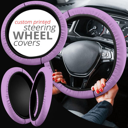 Lilac Steering Wheel Cover | The Urban Clothing Shop™