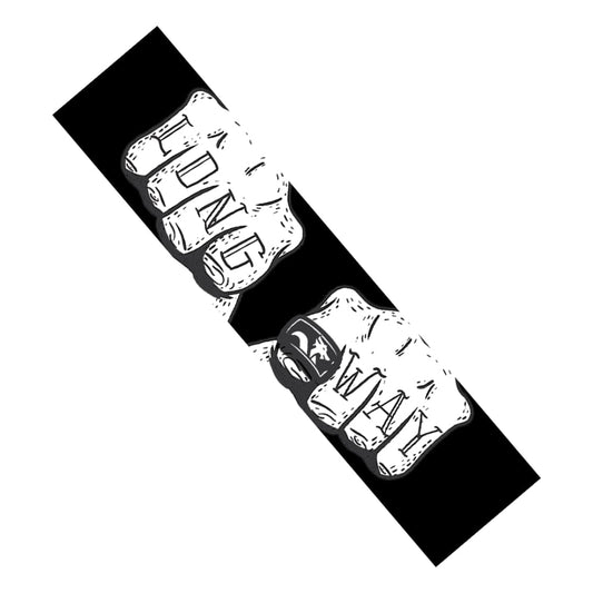 Longway Fist Black and White - Grip Tape | Longway