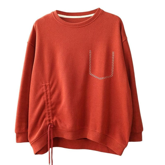 Loose Casual O-Neck Pullover Sweater | The Urban Clothing Shop™