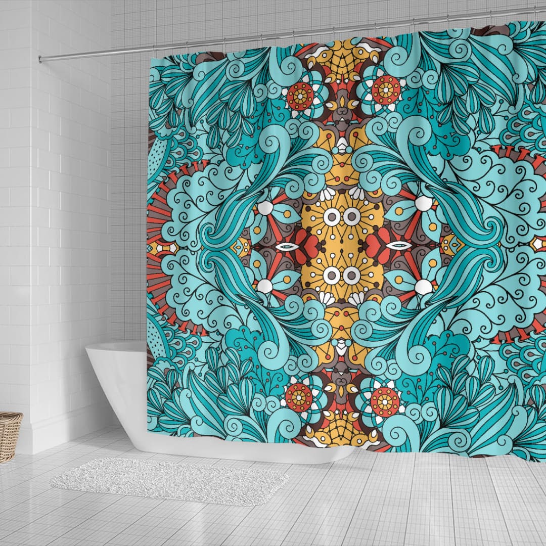 Magic Mandala Vol. 2 Shower Curtain | The Urban Clothing Shop™