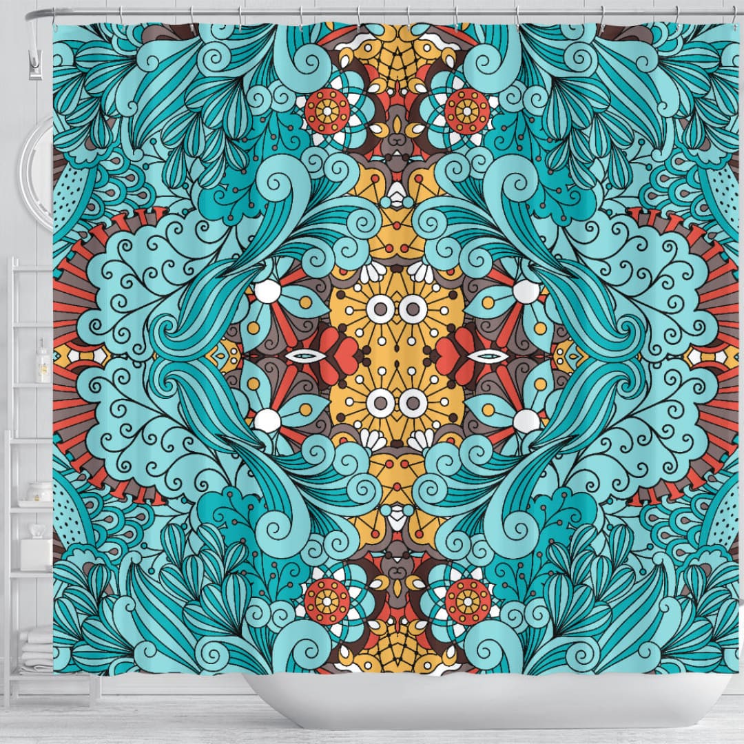 Magic Mandala Vol. 2 Shower Curtain | The Urban Clothing Shop™