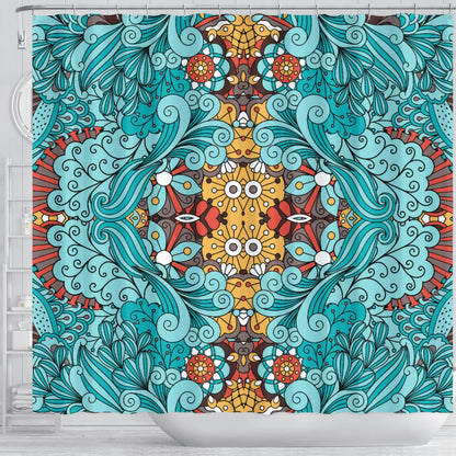 Magic Mandala Vol. 2 Shower Curtain | The Urban Clothing Shop™