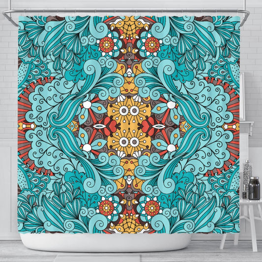 Magic Mandala Vol. 2 Shower Curtain | The Urban Clothing Shop™