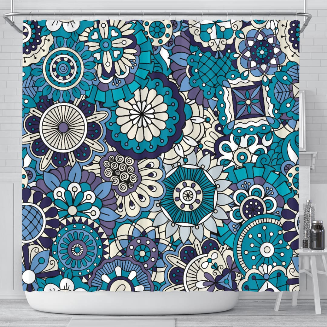 Magic Mandala Vol. 3 Shower Curtain | The Urban Clothing Shop™