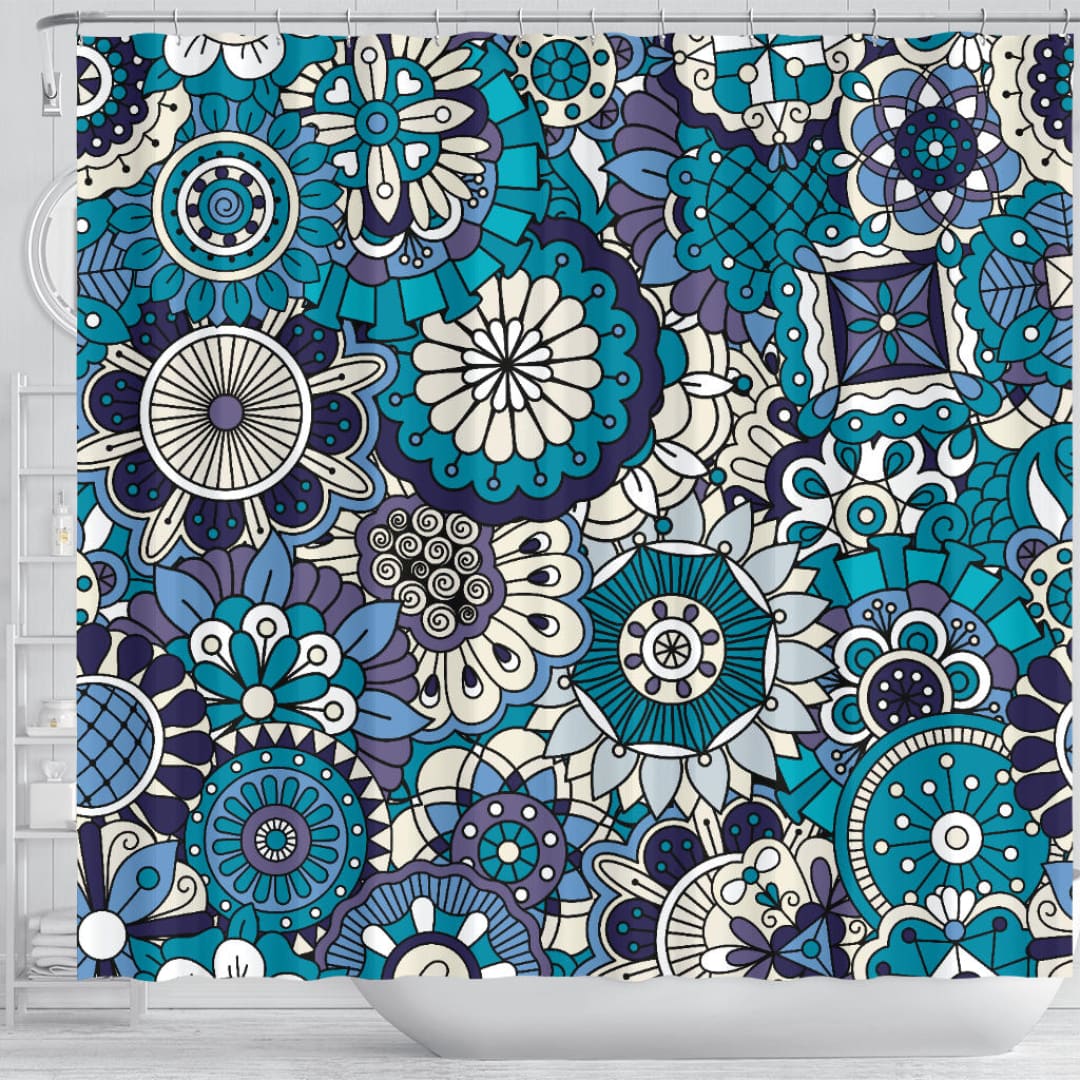 Magic Mandala Vol. 3 Shower Curtain | The Urban Clothing Shop™