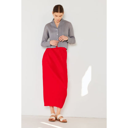 Marina West Swim Pleated Midi Pencil Skirt | The Urban Clothing Shop™