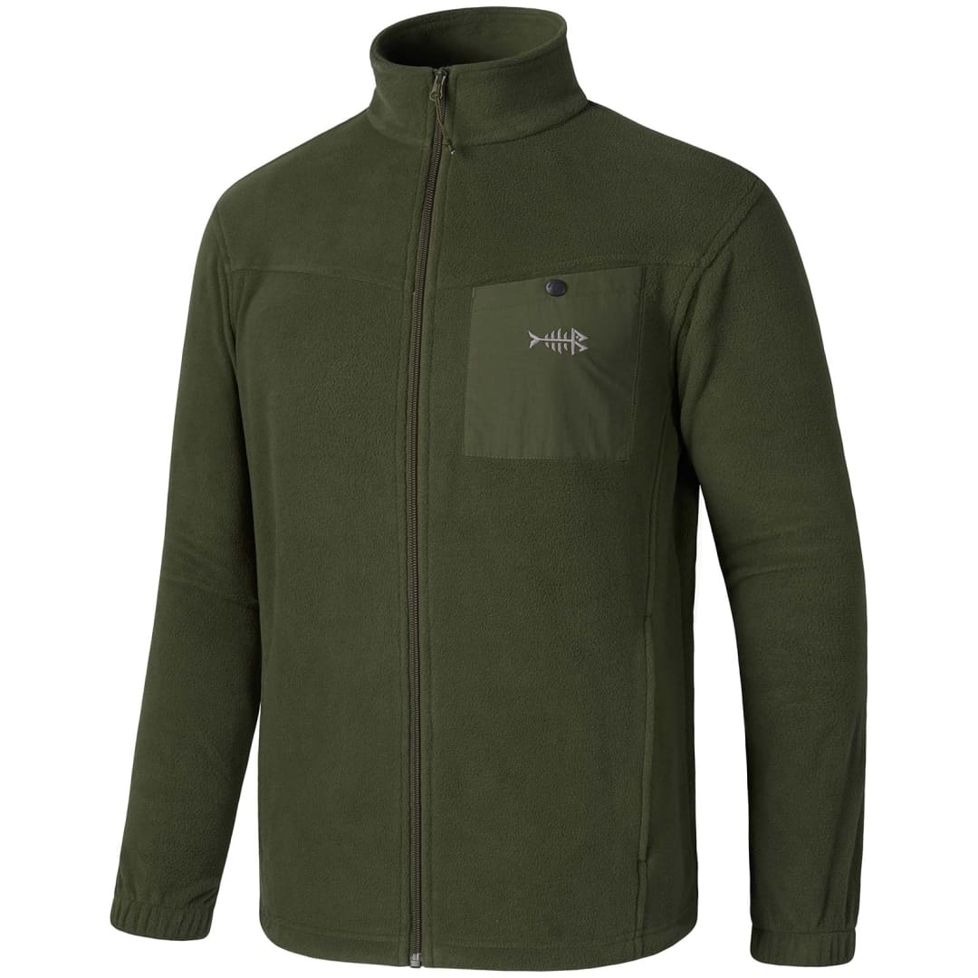 Men’s AllDay Mid-Weight Polar Fleece Jacket | Bassdash