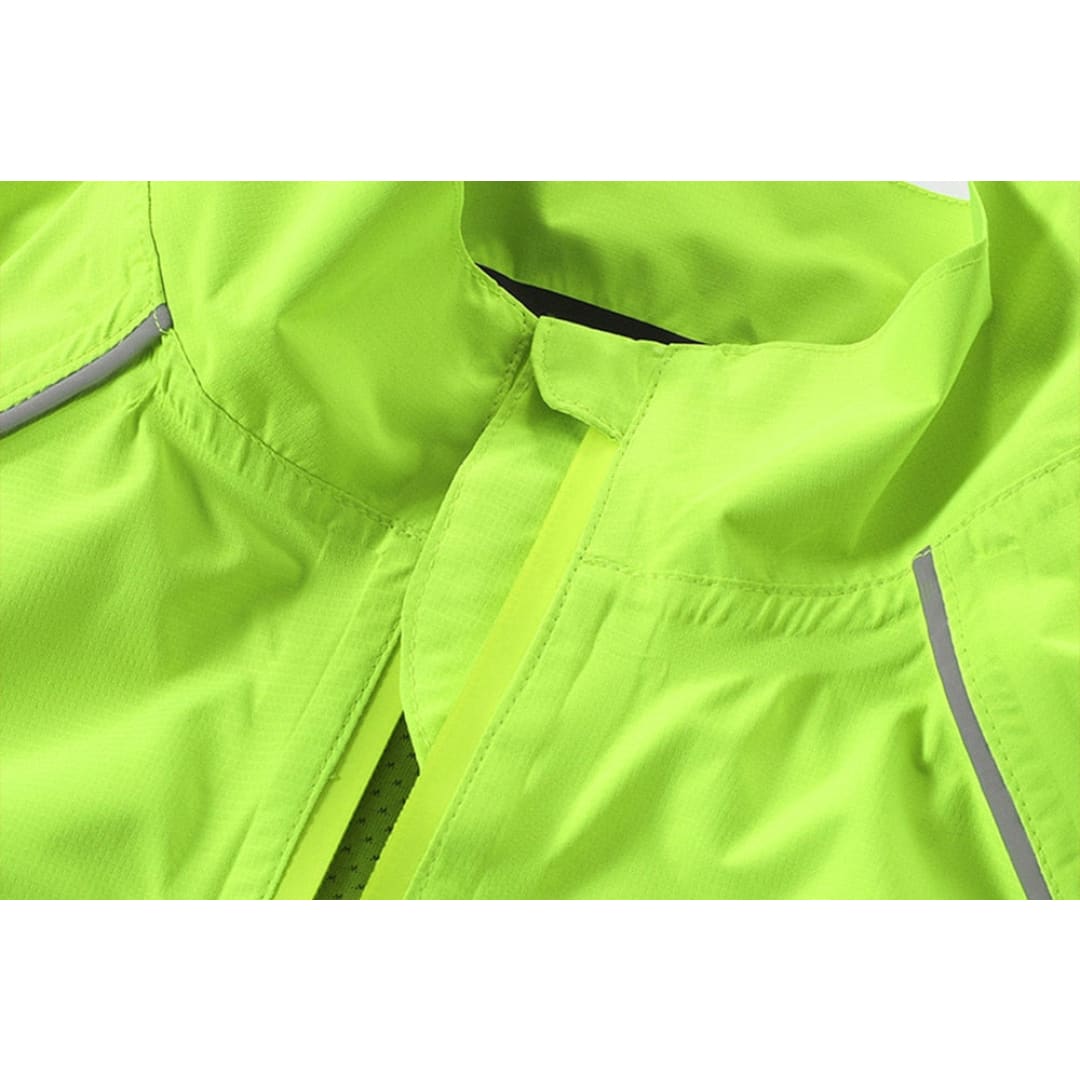 Mens Cycling Windbreaker Jackets Bicycle Raincoat Waterproof Motorcycle Clothing