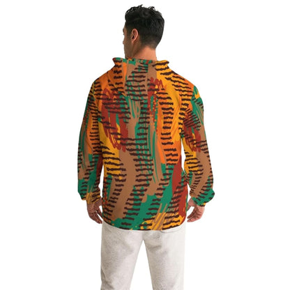 Mens Hooded Windbreaker - Multicolor Casual/sports Water Resistant Jacket - Jl5q0x | IKIN