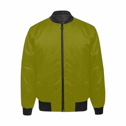 Mens Jacket Dark Olive Green Bomber Jacket | IAA | inQue.Style