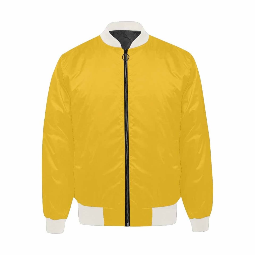Mens Jacket Freesia Yellow Bomber Jacket | IAA | inQue.Style