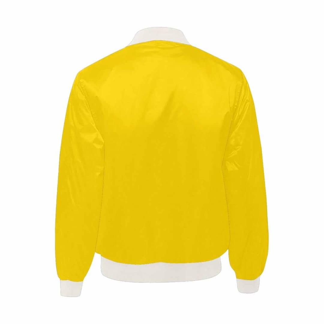 Mens Jacket Gold Yellow Bomber Jacket | IAA | inQue.Style