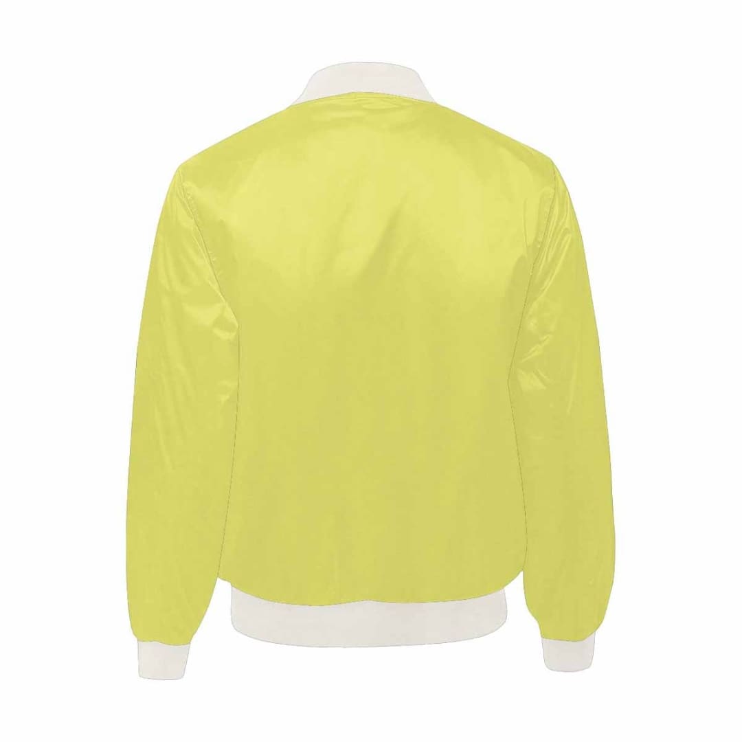 Mens Jacket Honeysuckle Yellow Bomber Jacket | IAA | inQue.Style