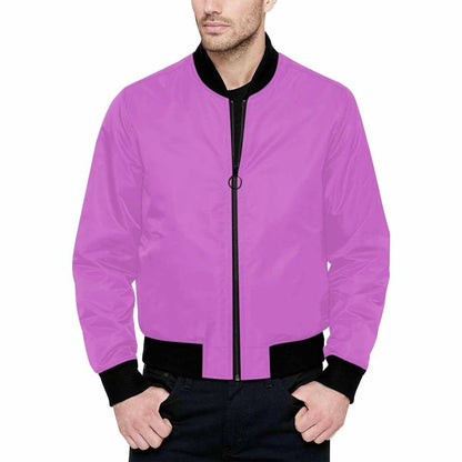 Mens Jacket Orchid Purple Bomber Jacket | IAA | inQue.Style