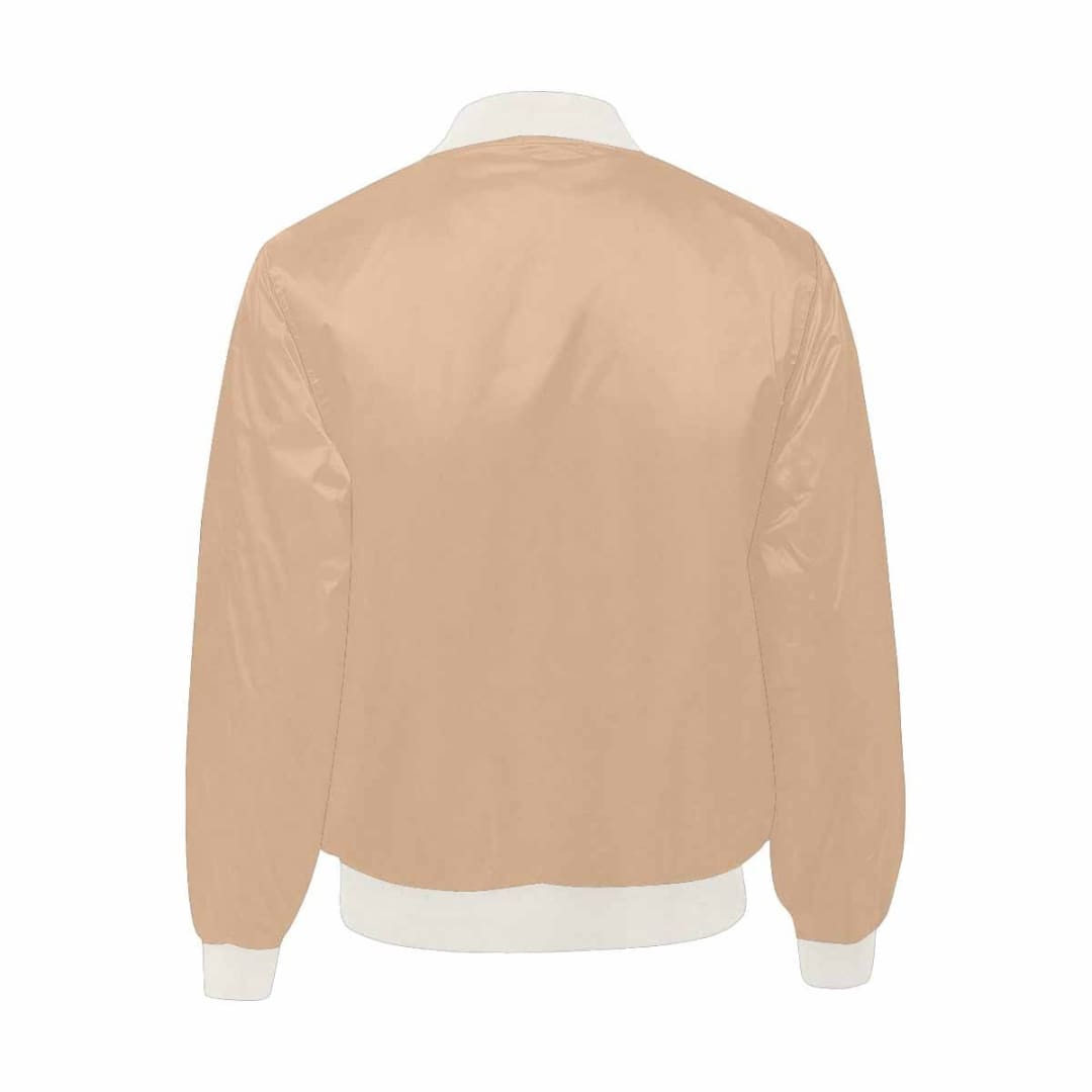 Mens Jacket Pale Brown Bomber Jacket | IAA | inQue.Style