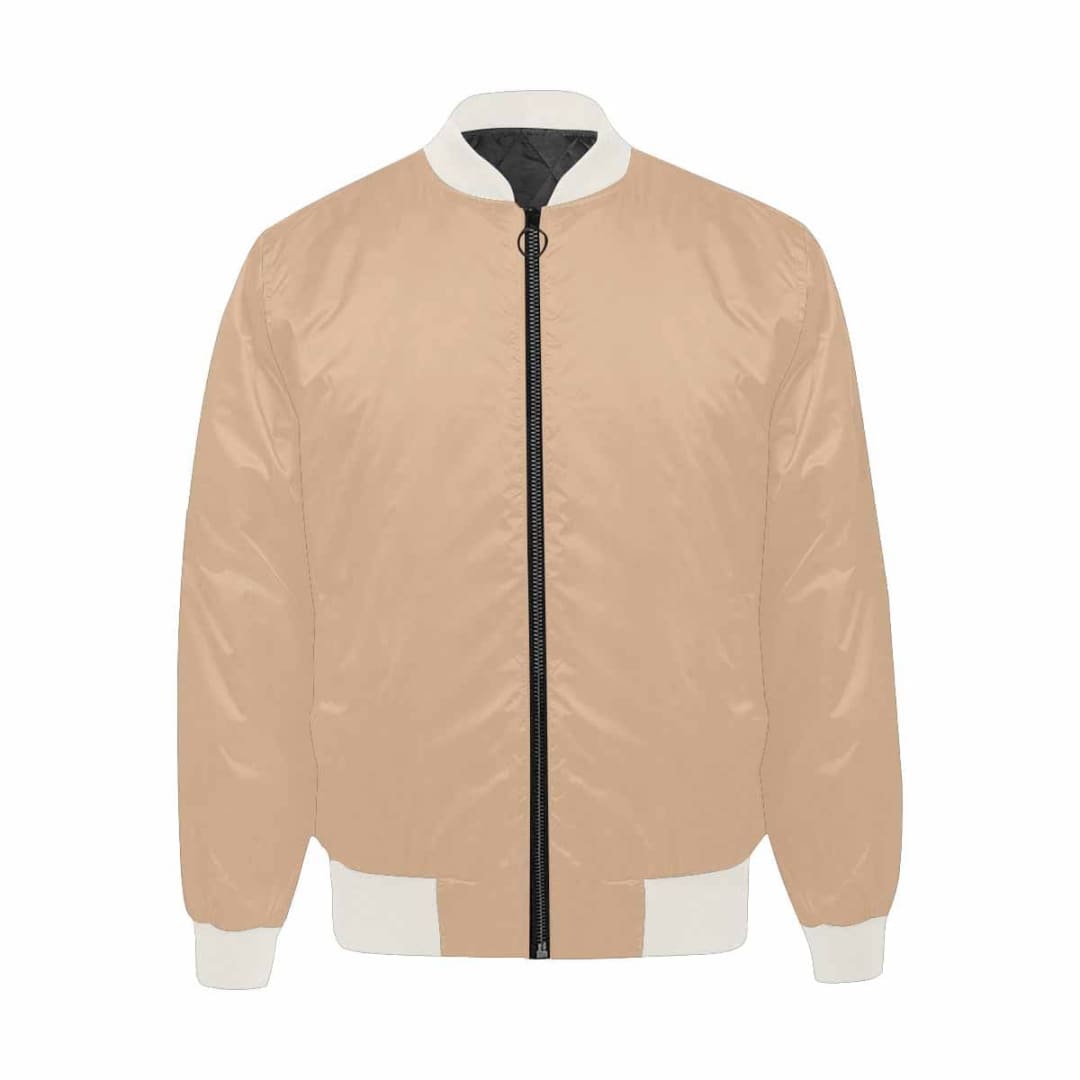 Mens Jacket Pale Brown Bomber Jacket | IAA | inQue.Style