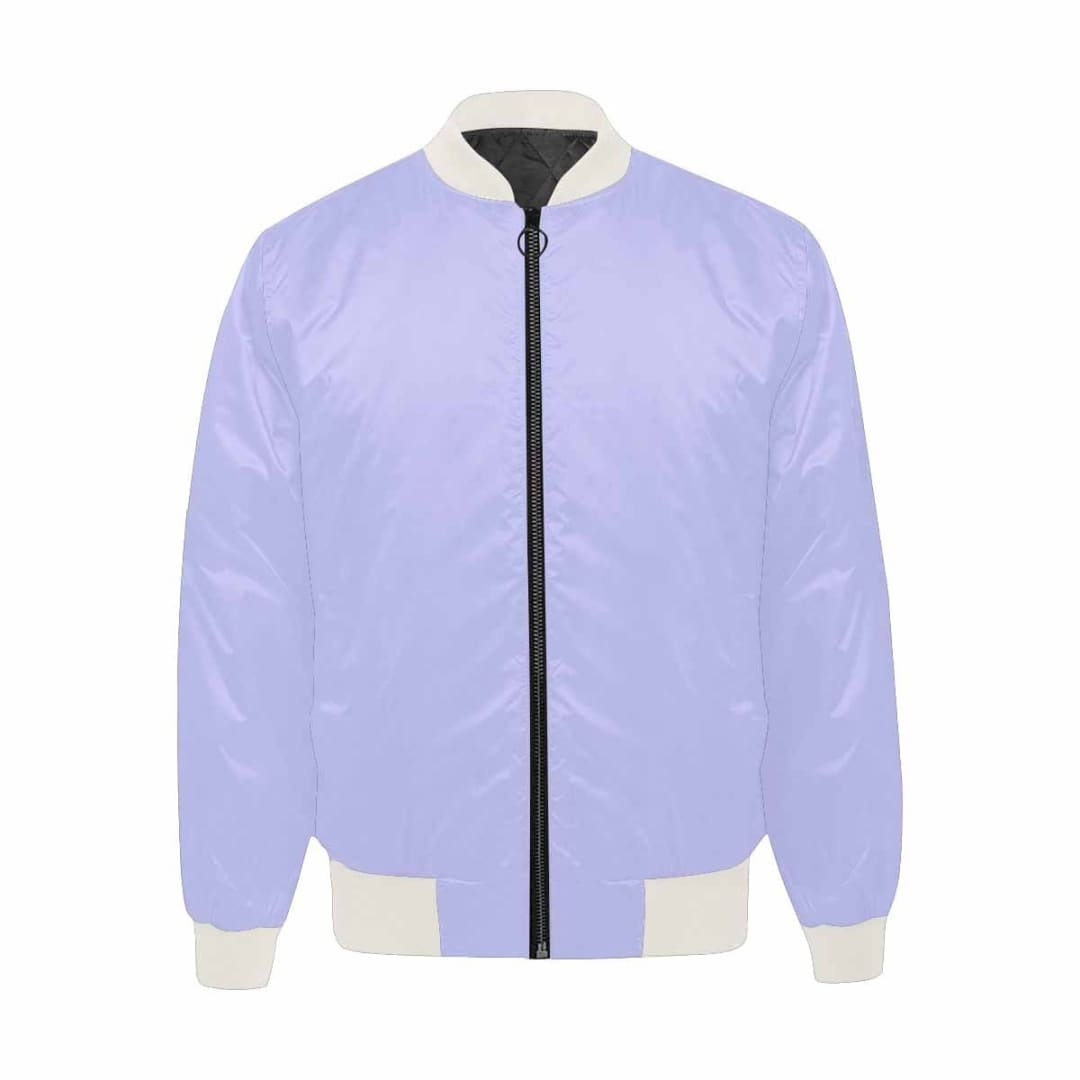 Mens Jacket Periwinkle Purple Bomber Jacket | IAA | inQue.Style
