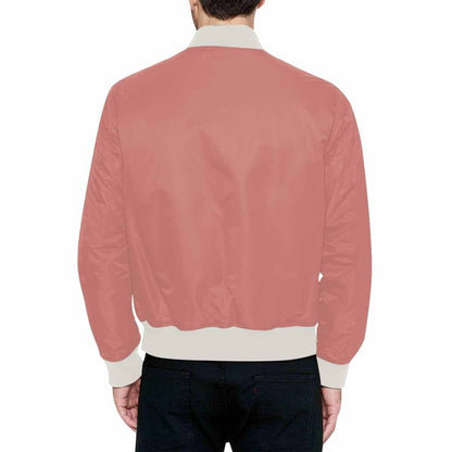 Mens Jacket Tiger Lily Pink Bomber Jacket | IAA | inQue.Style