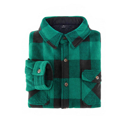 Men’s Matching Family Buffalo Green Plaid Jacket | FlannelGo