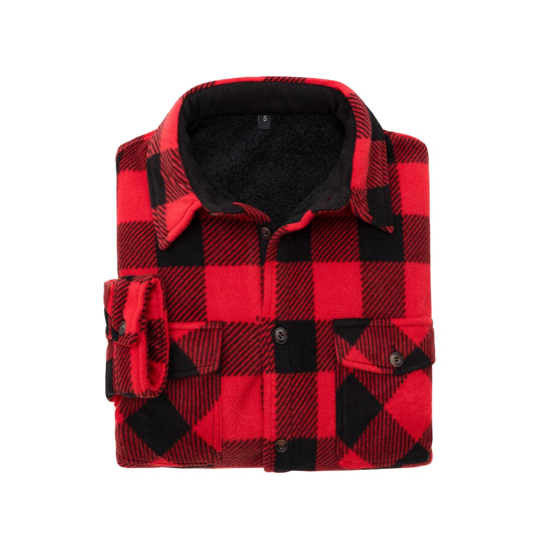 Men’s Matching Family Buffalo Red Plaid Jacket | FlannelGo