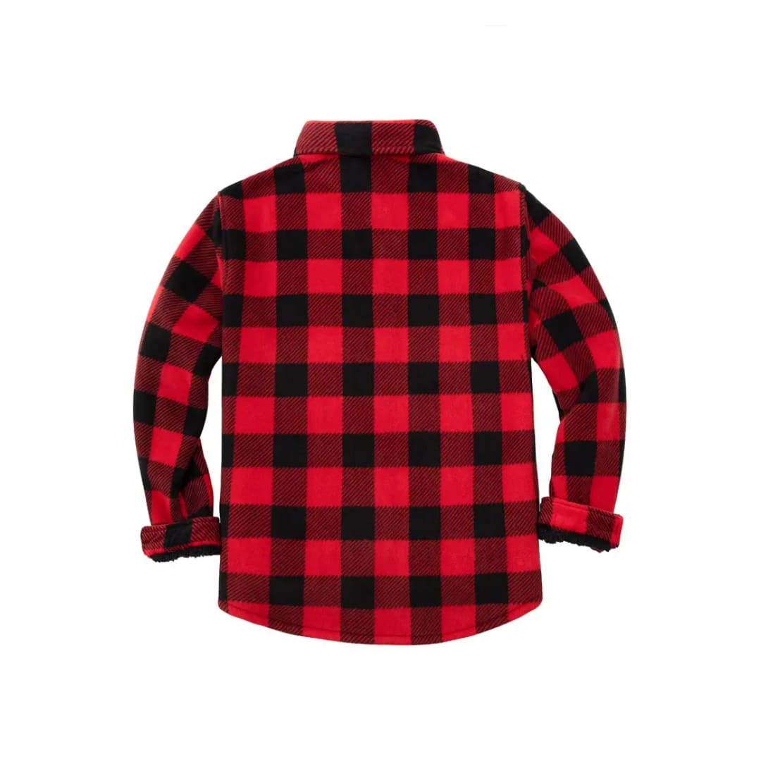 Men’s Matching Family Buffalo Red Plaid Jacket | FlannelGo