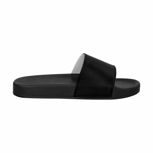 Mens Slide Sandals Black Flip Flops | IAA | inQue.Style