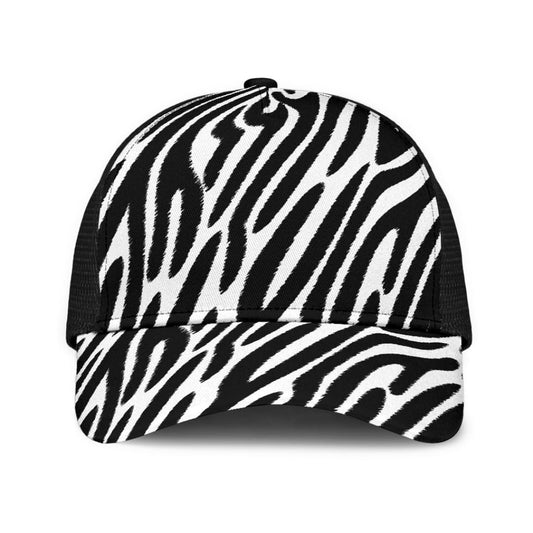 Mesh Back Zebra Animal Cap | The Urban Clothing Shop™
