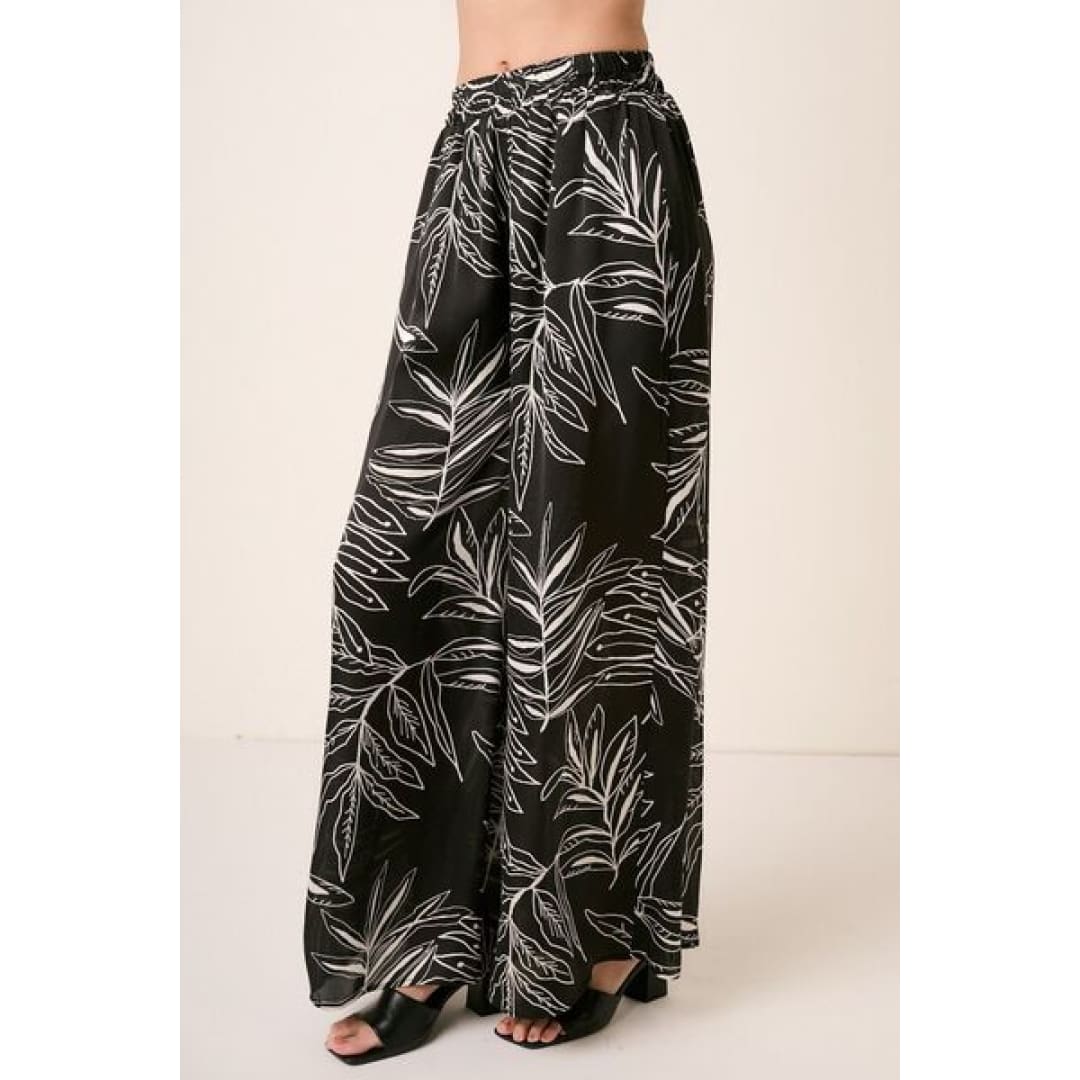 Mittoshop Printed Wide Leg Pants | The Urban Clothing Shop™