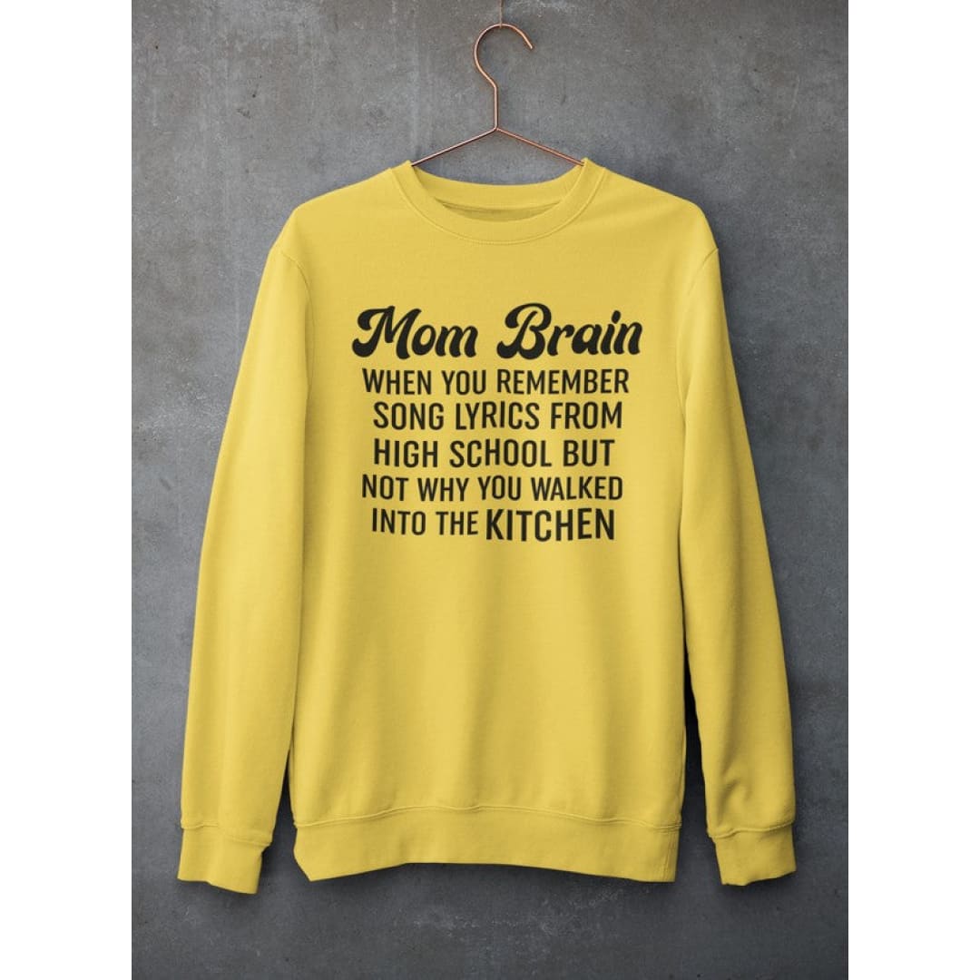 Mom Brain Sweat Shirt | Virgo